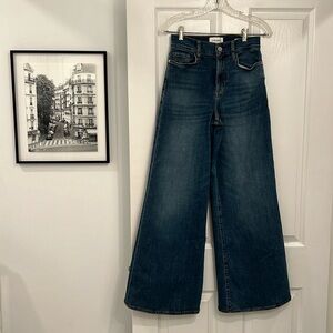 Frame Le Palazzo wide leg Jean  in size 27!